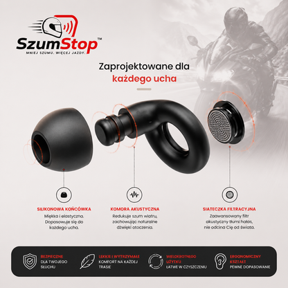 SzumStop™ | Profesjonalne stopery motocyklowe